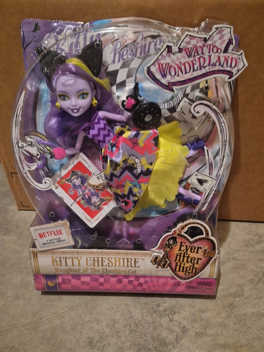 Ever After High Kitty Cheshire - Way Too Wonderland (CIB Unopened)
